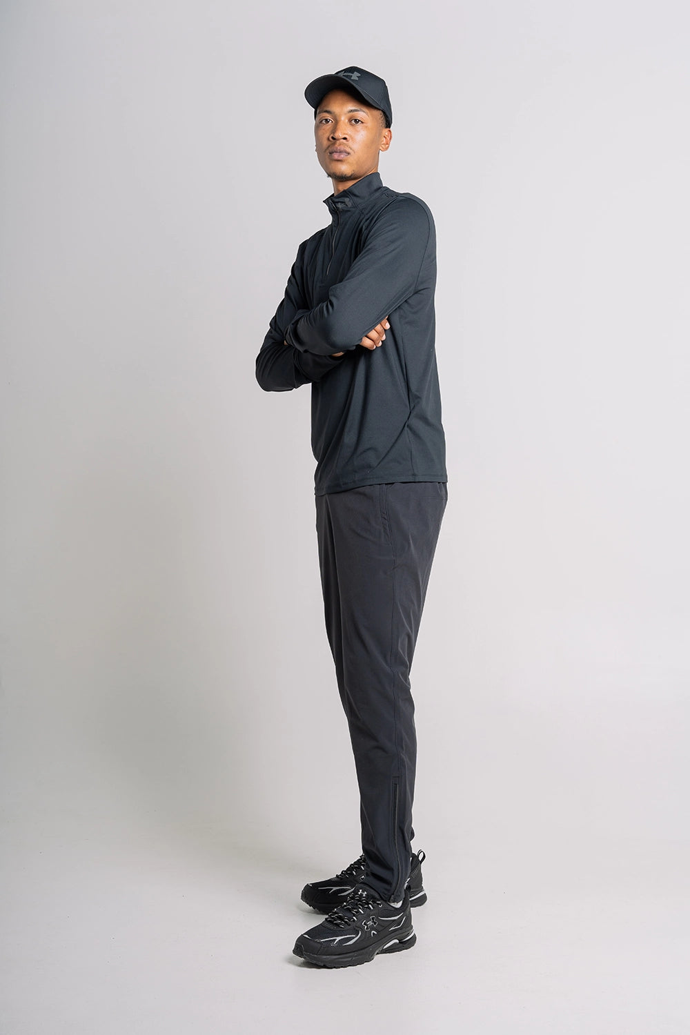 Haut de survêtement à col zip "Launch Pro"