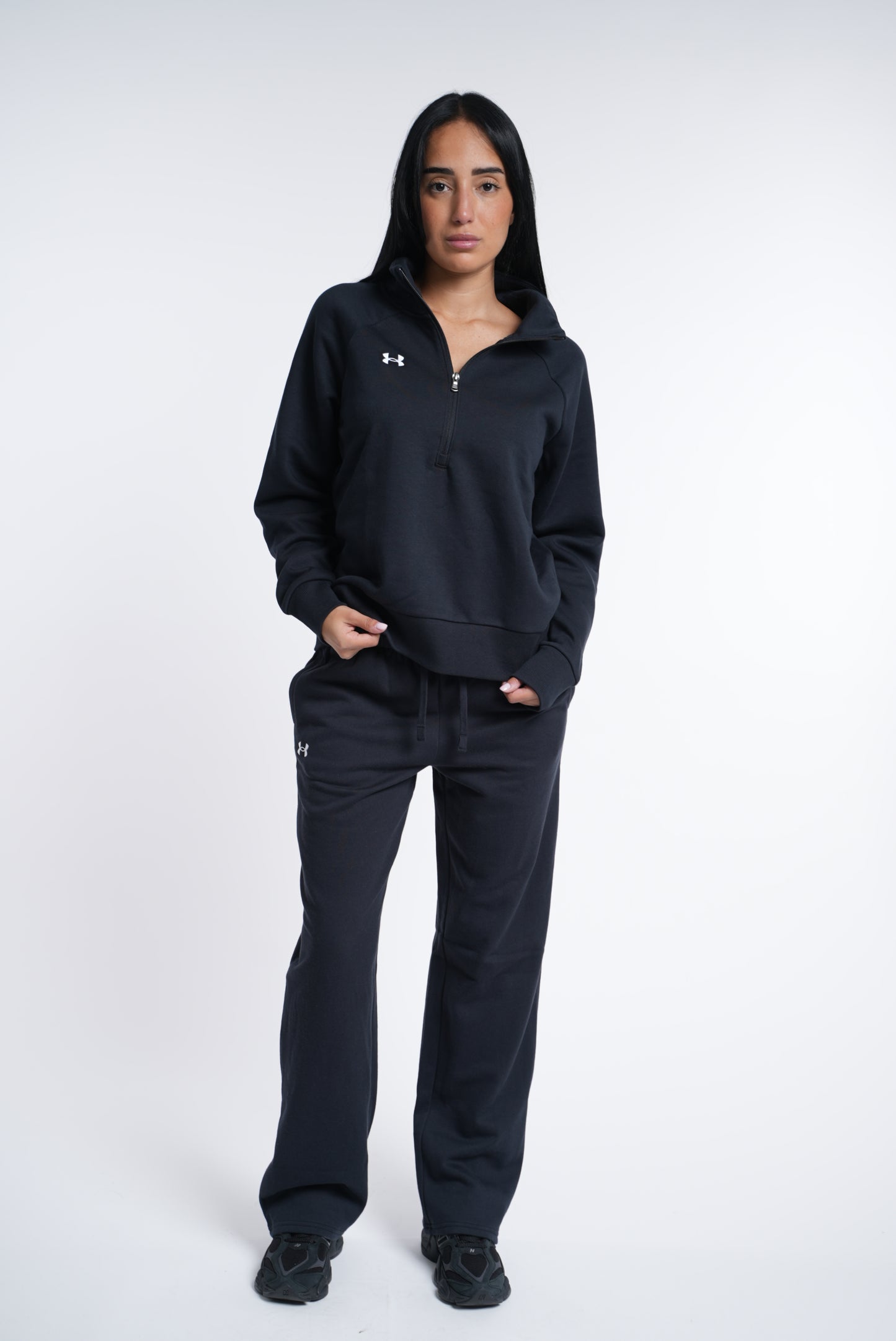 Pantalon droit molletonné UA Rival