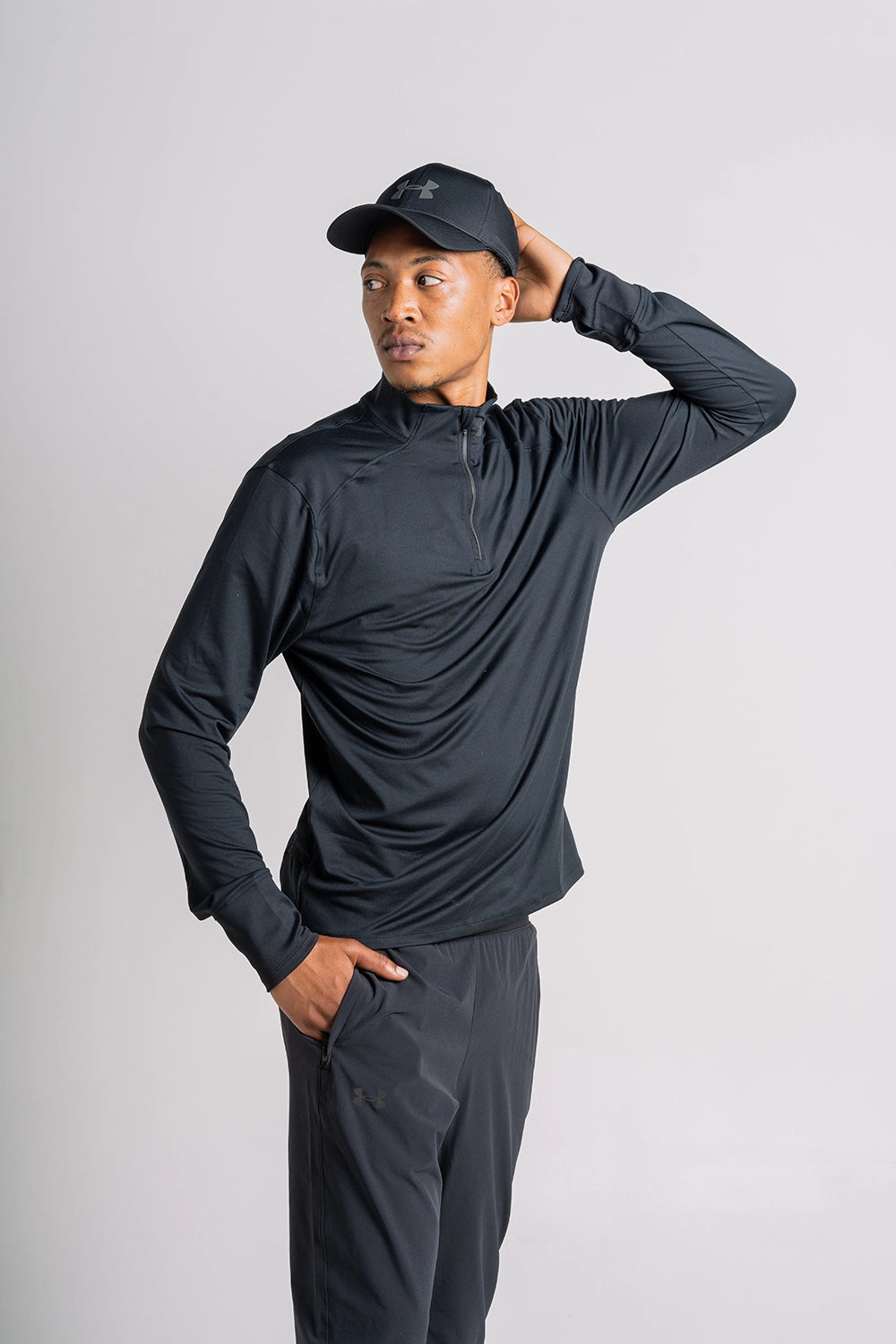 Haut de survêtement à col zip "Launch Pro"