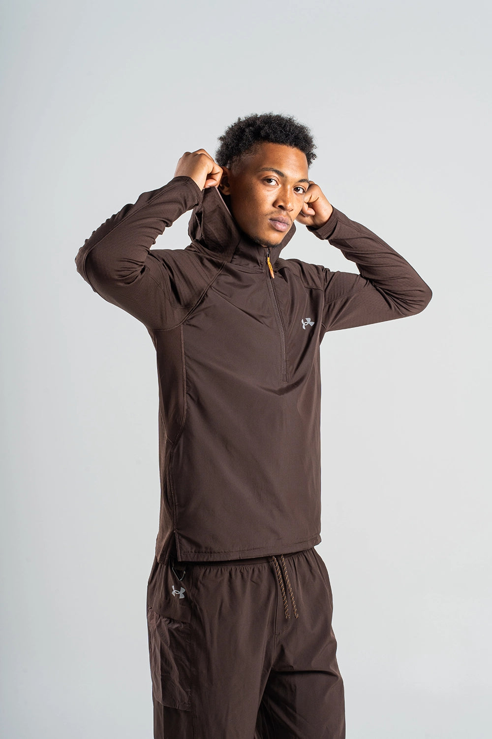 Haut de survêtement à col zip "Launch Trail"