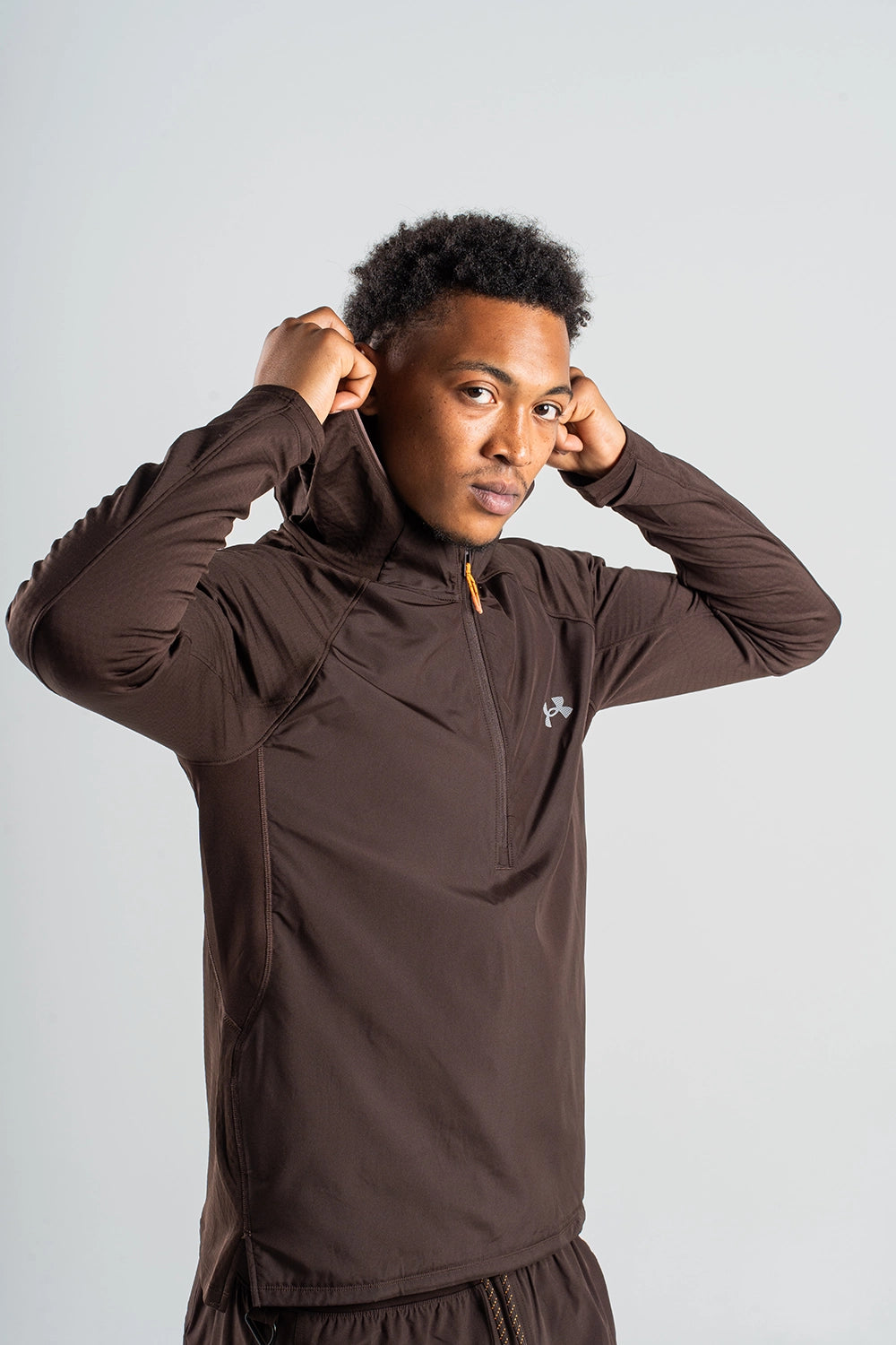 Haut de survêtement à col zip "Launch Trail"