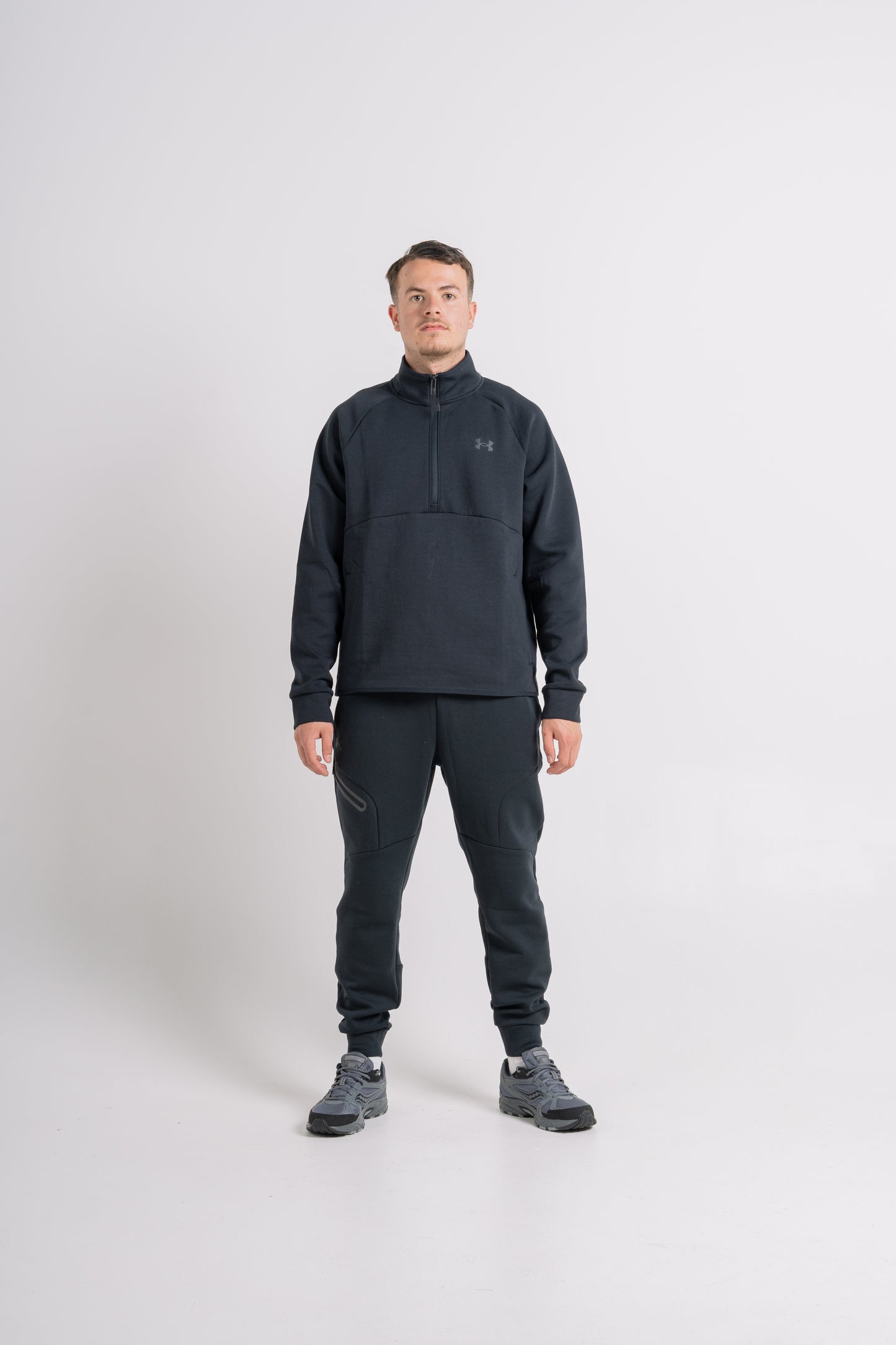 Sweat-shirt à col zip "Unstoppable"