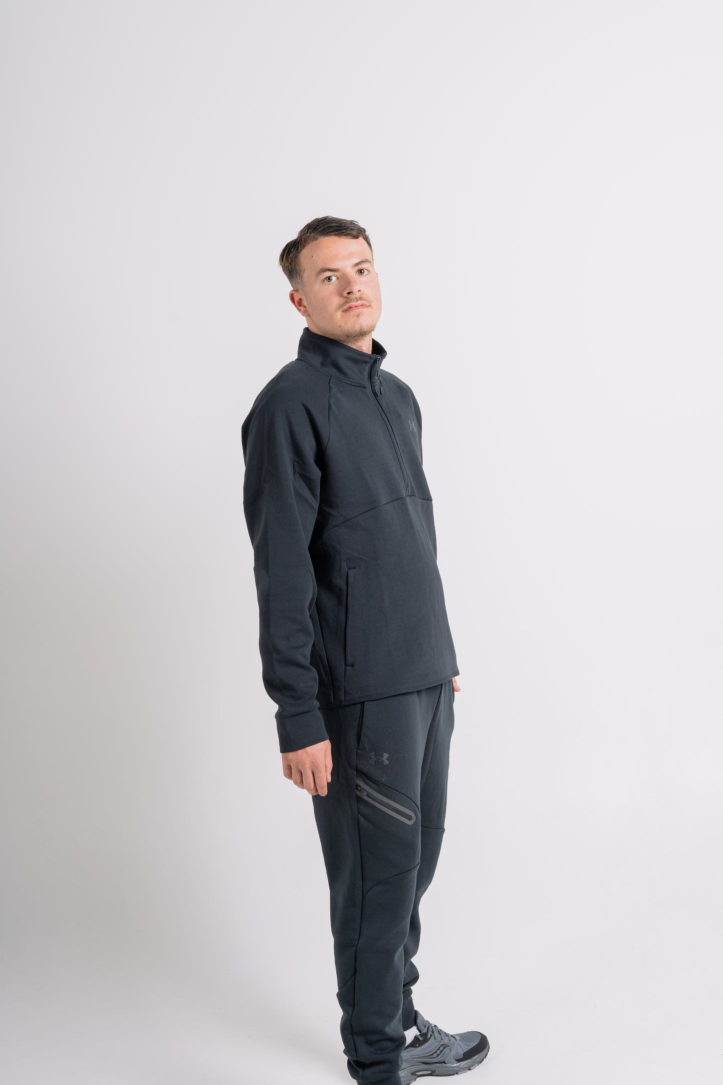 Sweat-shirt à col zip "Unstoppable"