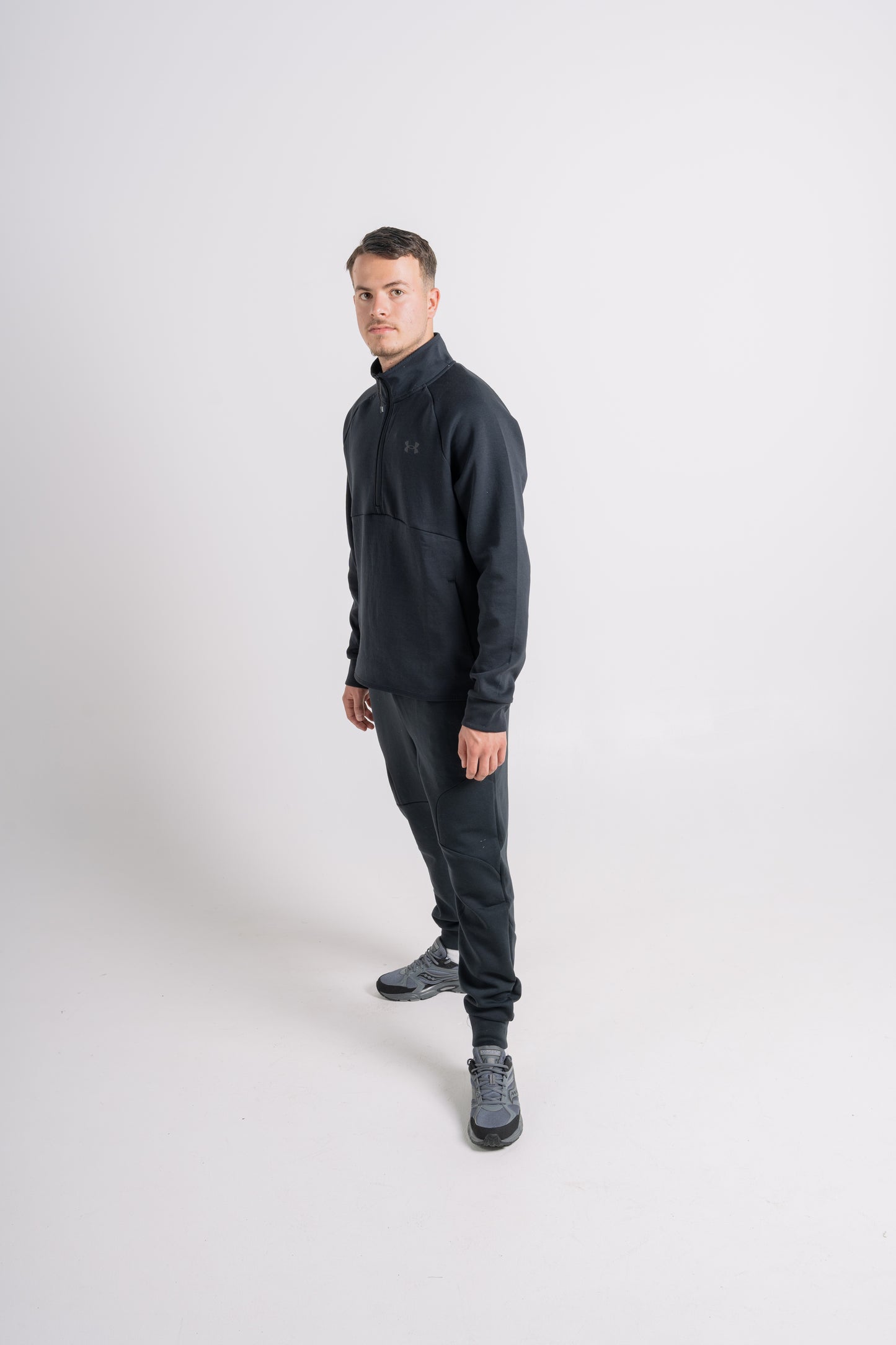 Sweat-shirt à col zip "Unstoppable"