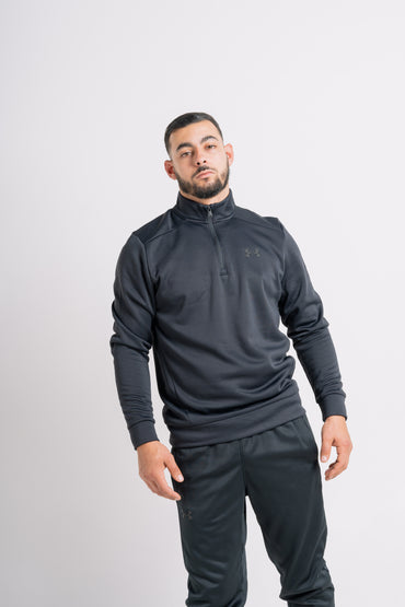 Haut de survêtement à col zip "Fleece"