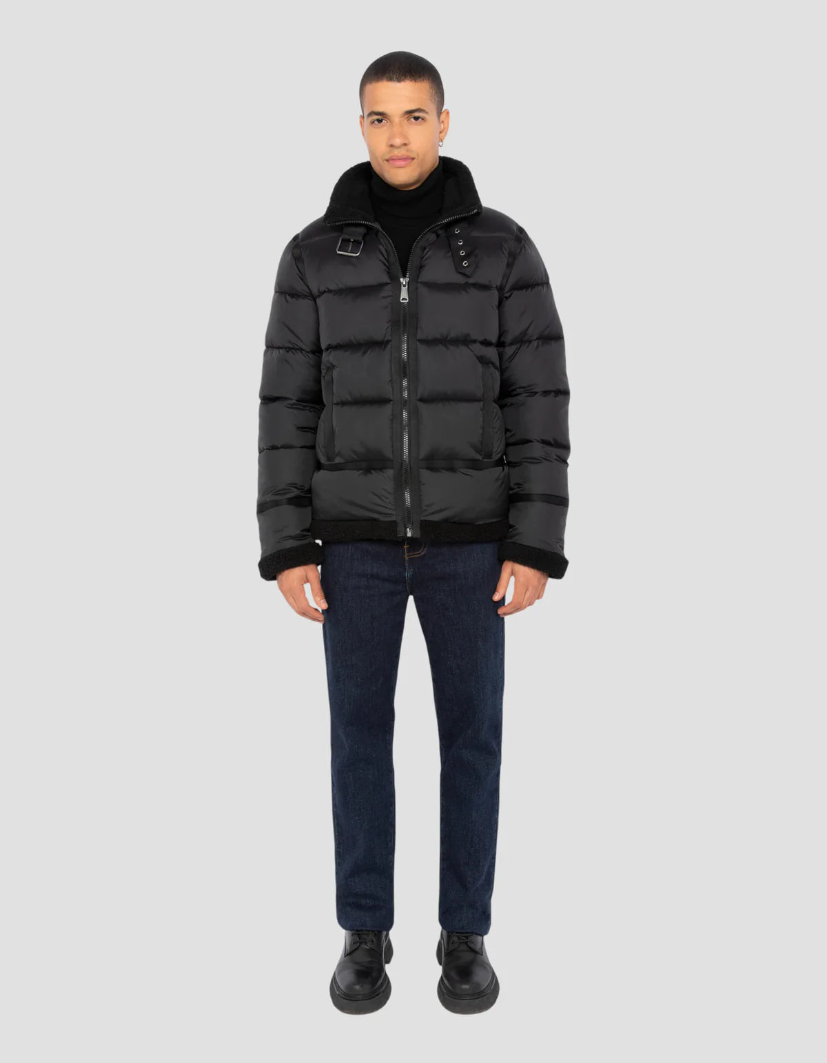 Doudoune bombardier noire