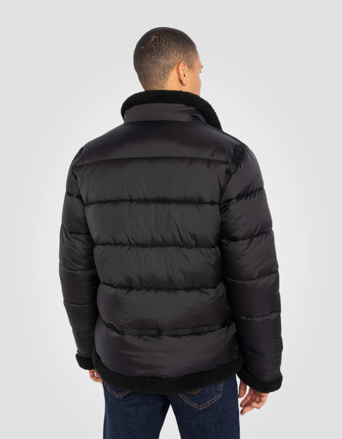 Doudoune bombardier noire