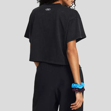 T-shirt UA Heavyweight Dusk to Dawn Crop Short Sleeve